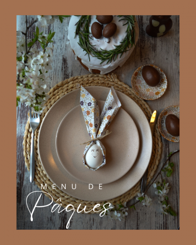MENU PAQUES 2026